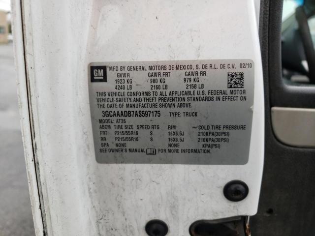 Foto 10 de la subasta – 2010 CHEVROLET HHR PANEL con VIN 3GCAAADB7AS597175