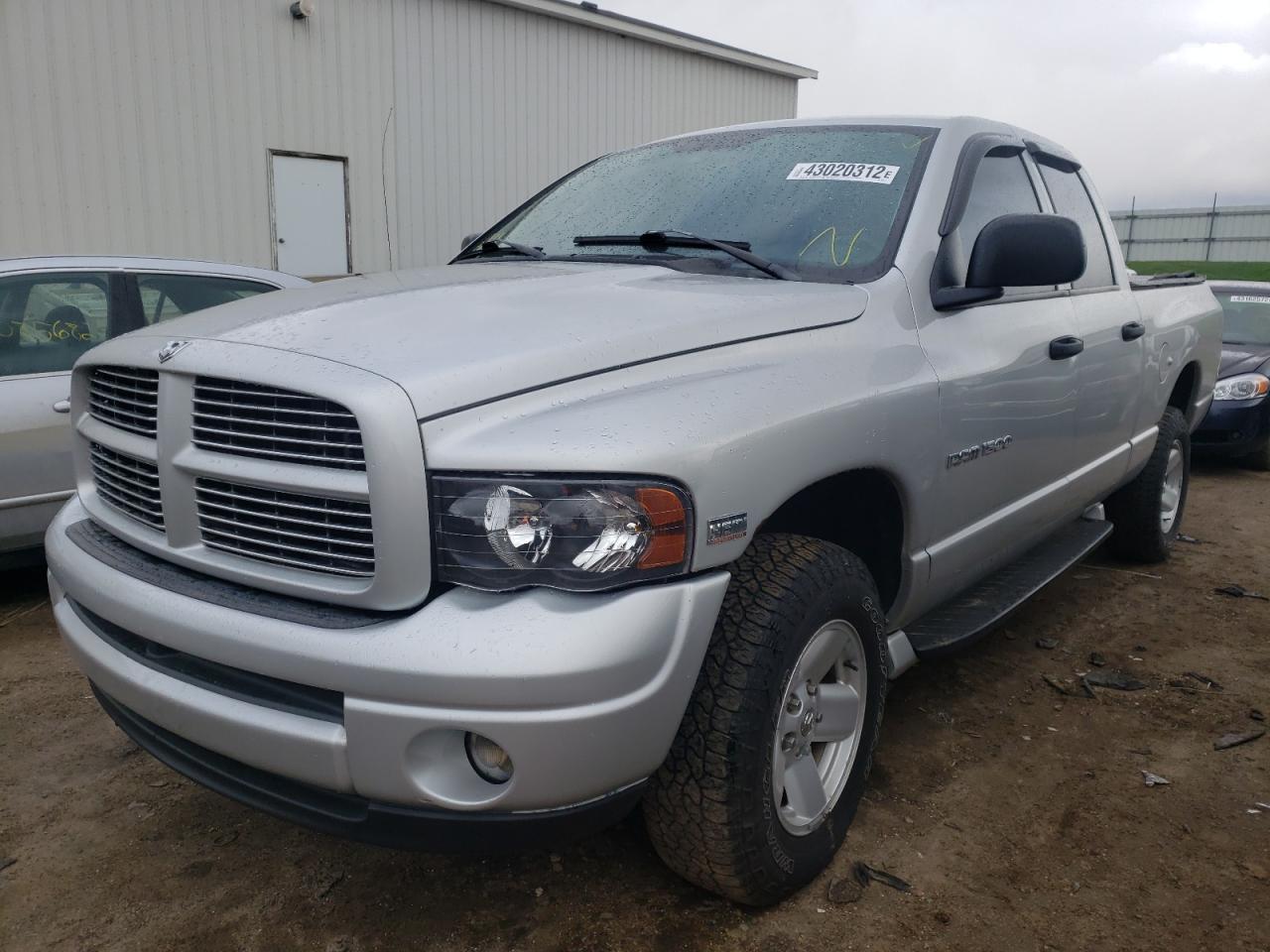 Photo 2 from auction – 2003 DODGE RAM 1500 S with VIN 1D7HU18D43S292027