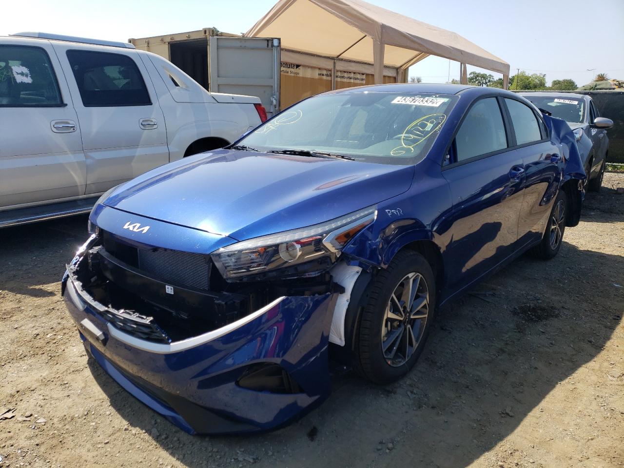 Photo 2 from auction – 2022 KIA FORTE FE with VIN 3KPF24ADXNE449777