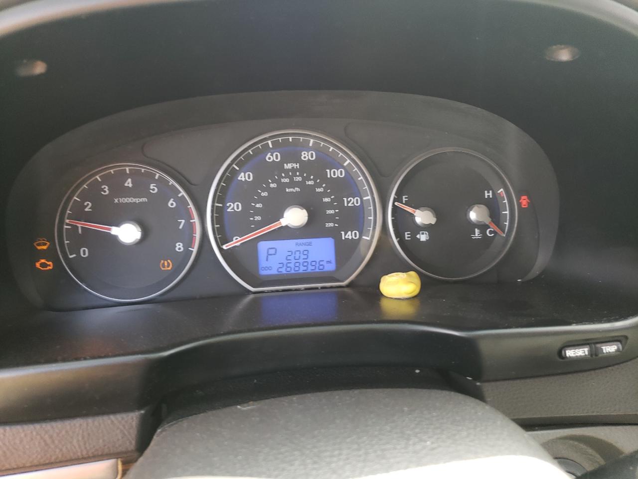 Photo 8 from auction – 2010 HYUNDAI SANTA FE G with VIN 5NMSGDAB7AH368396