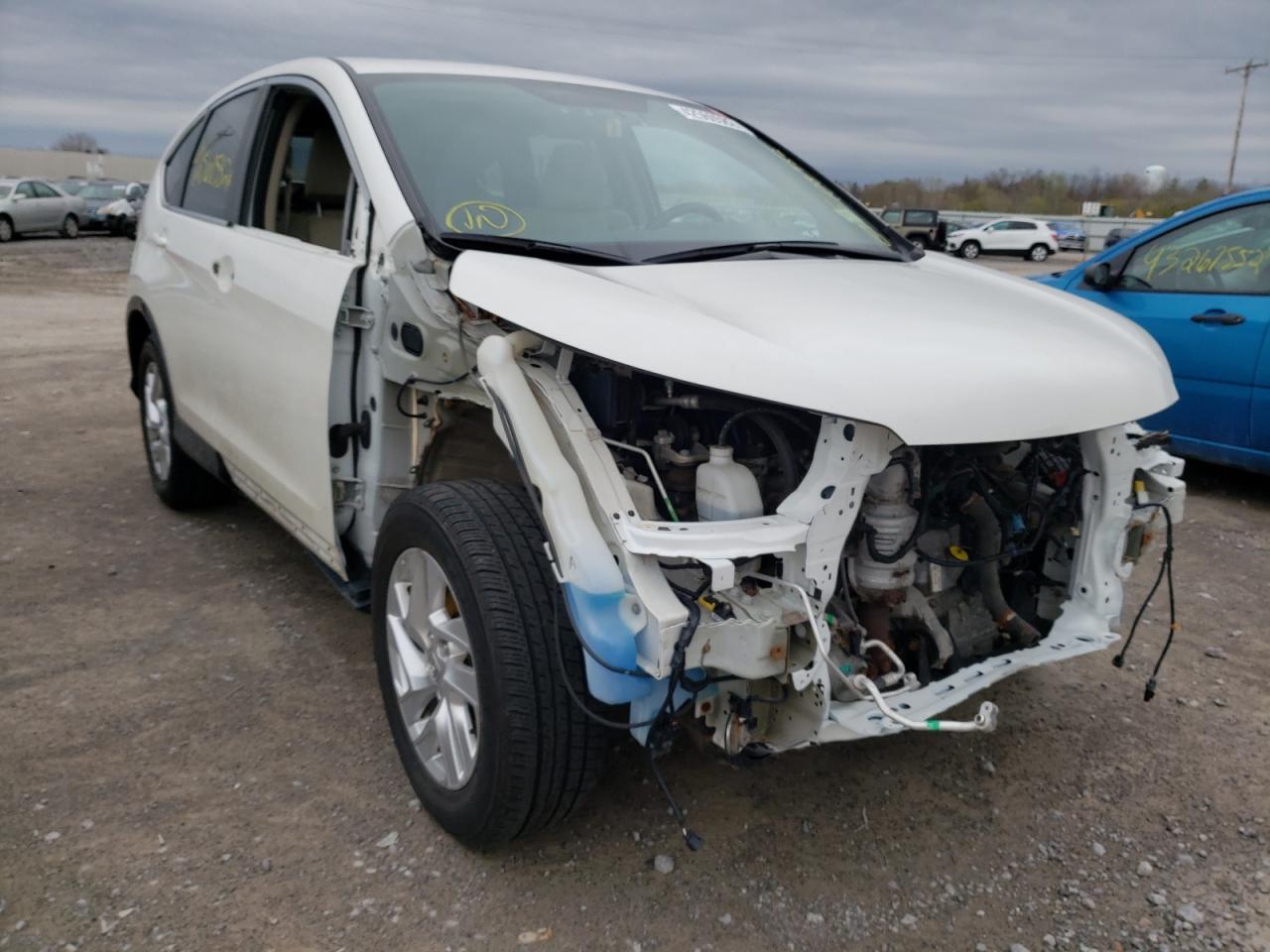 HONDA CR-V EX 2015 with VIN 5J6RM4H54FL039212 - Photo from auction
