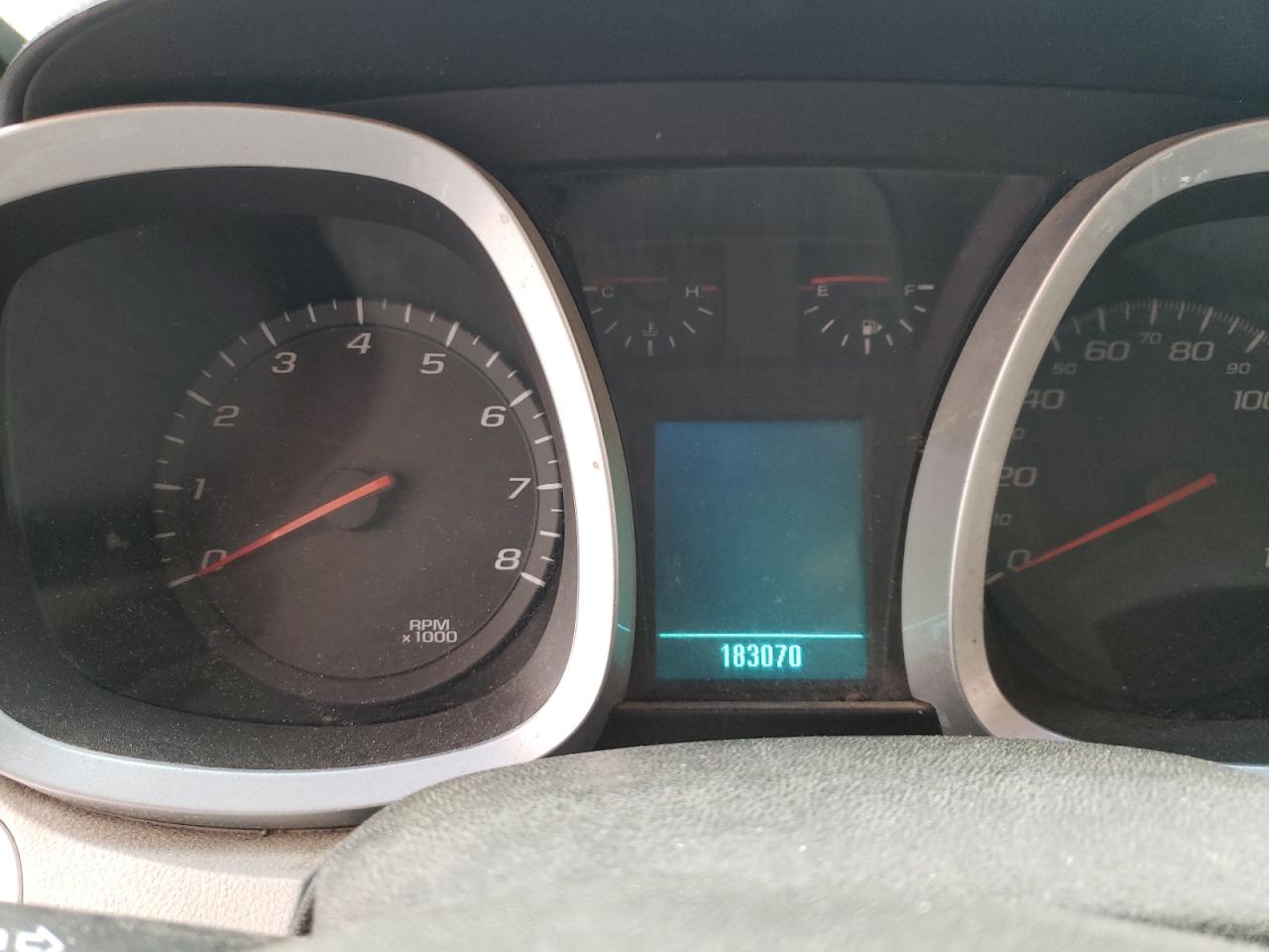 Photo 8 from auction – 2010 CHEVROLET EQUINOX LS with VIN 2CNFLCEW1A6224558