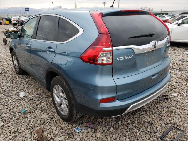 Photo 3 from auction – 2016 HONDA CR-V EX with VIN 2HKRM4H54GH667542