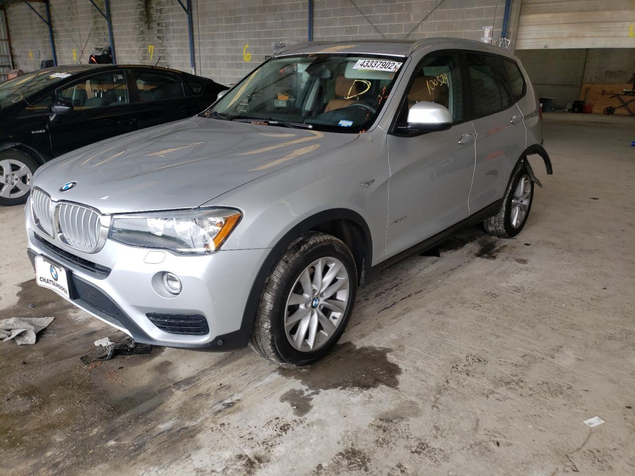 Photo 2 from auction – 2017 BMW X3 XDRIVE2 with VIN 5UXWX9C58H0T00753