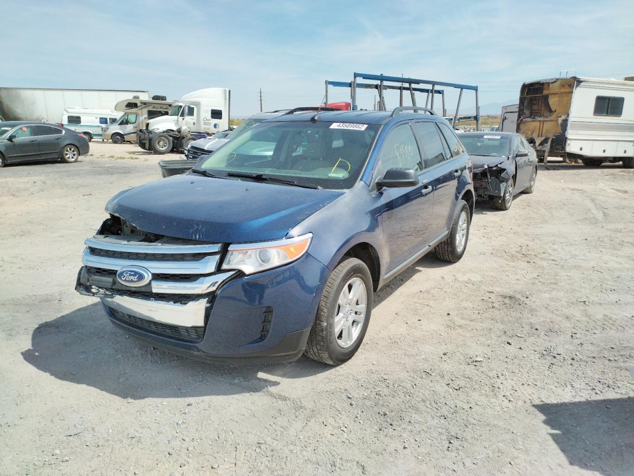 Photo 2 from auction – 2012 FORD EDGE SE with VIN 2FMDK3GC8CBA80224