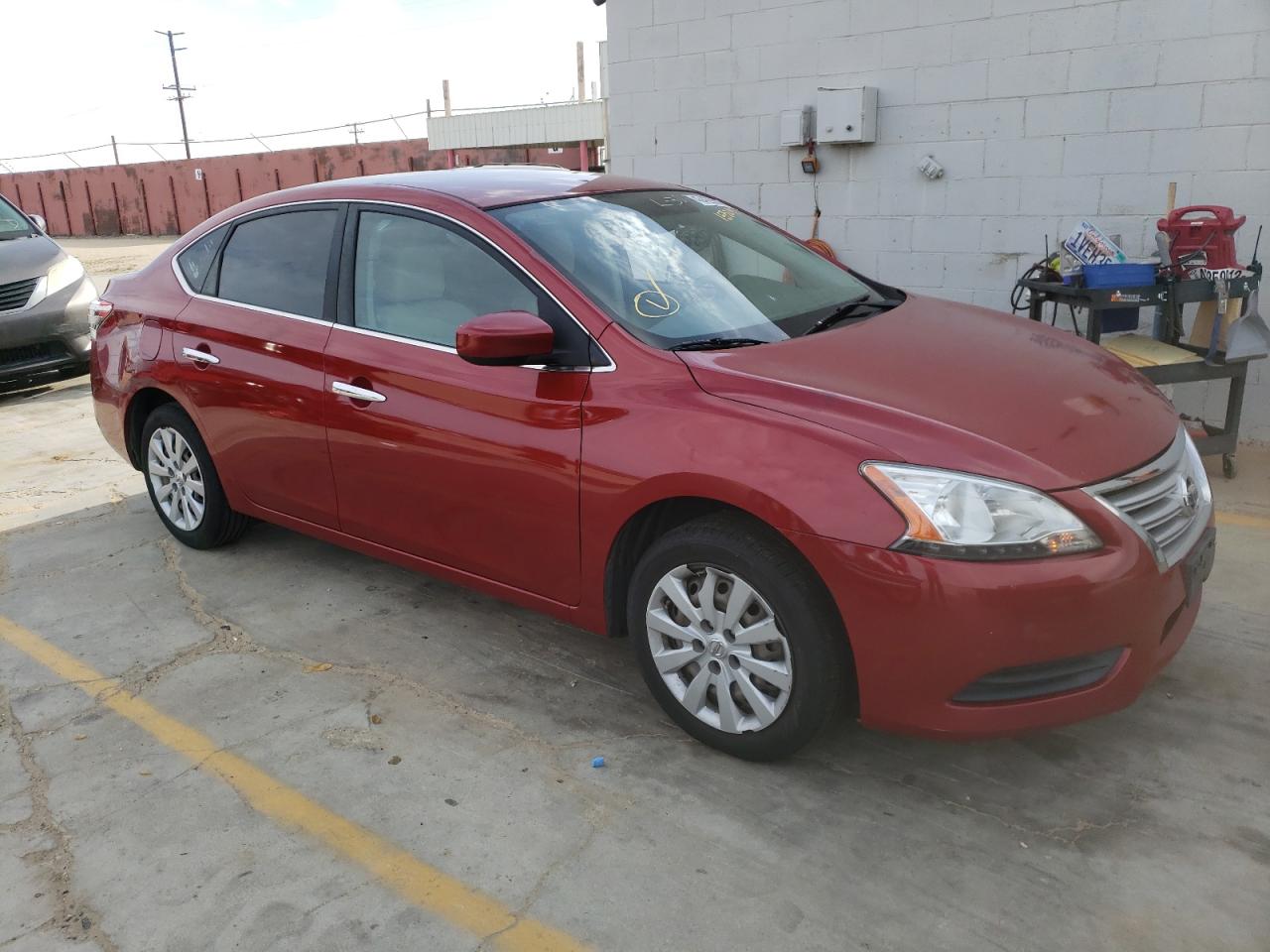 Photo 1 from auction – 2014 NISSAN SENTRA S with VIN 3N1AB7AP2EL661822