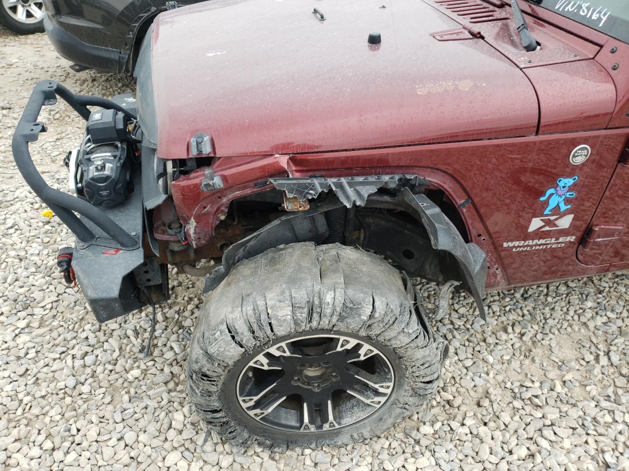 Photo 9 from auction – 2008 JEEP WRANGLER U with VIN 1J4GA39198L528164