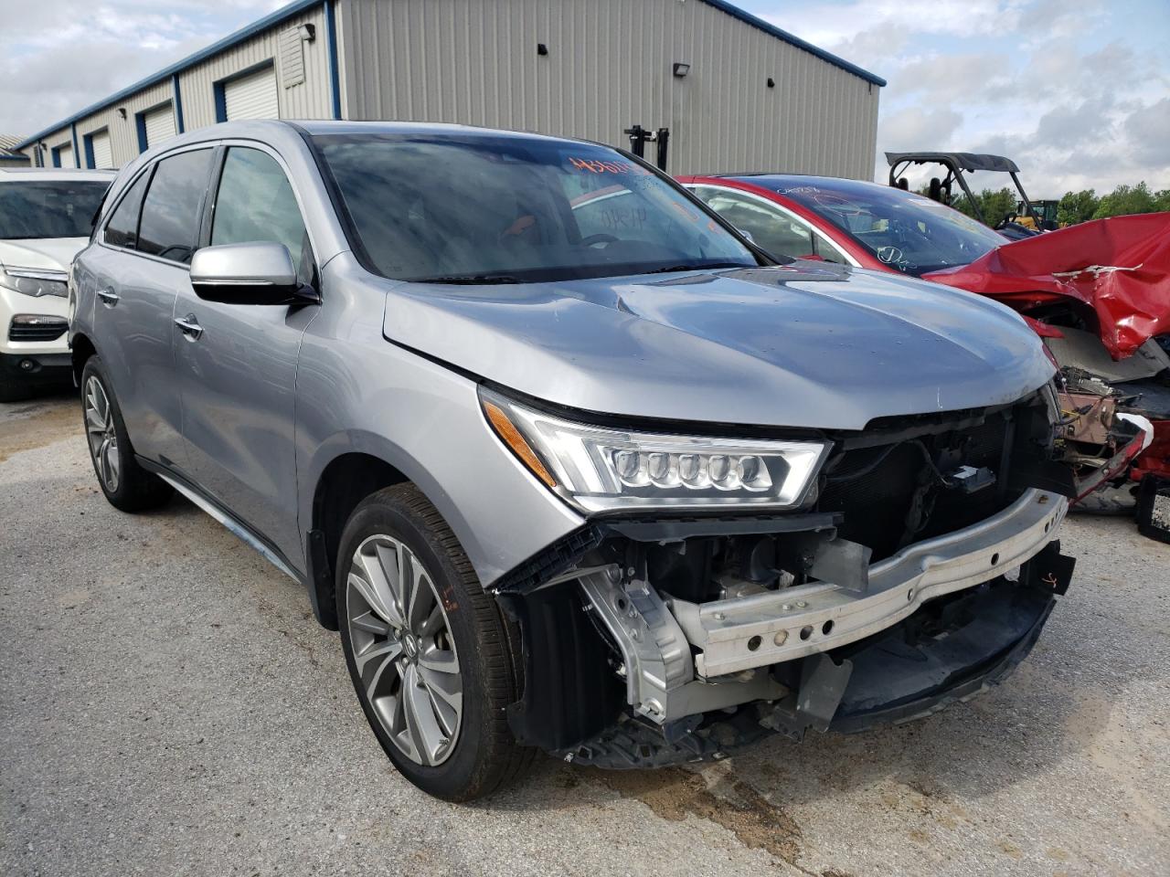 ACURA MDX TECHNO 2017 with VIN 5FRYD3H51HB008791 - Photo from auction