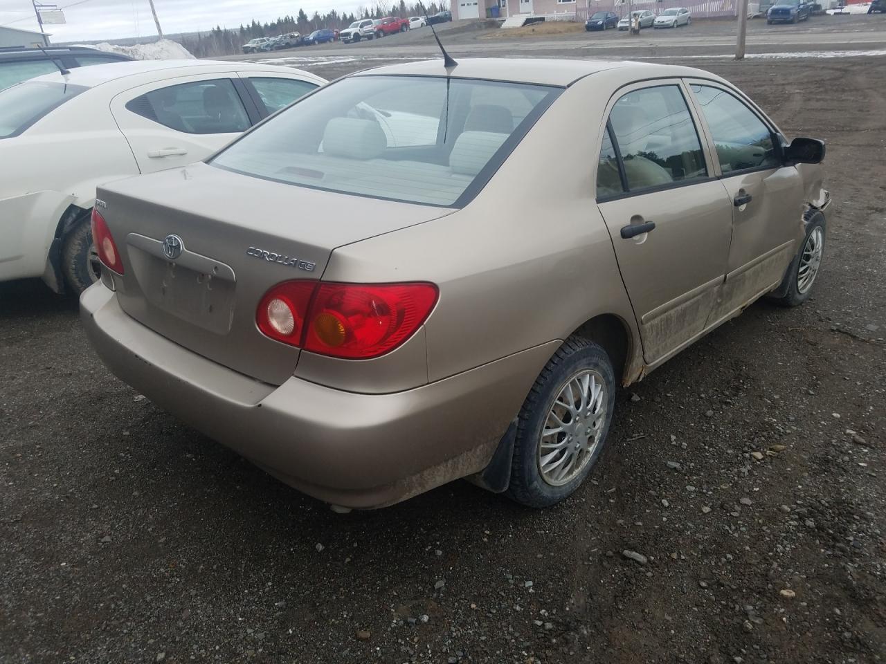 Photo 4 from auction – 2004 TOYOTA COROLLA CE with VIN 2T1BR32E04C809650