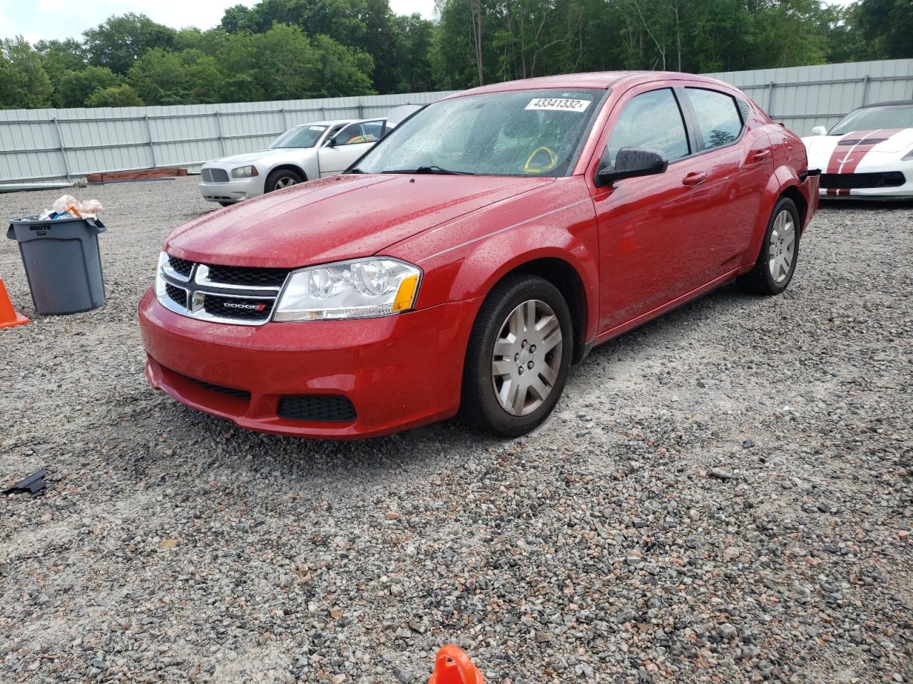 Photo 2 from auction – 2014 DODGE AVENGER SE with VIN 1C3CDZAB1EN127859