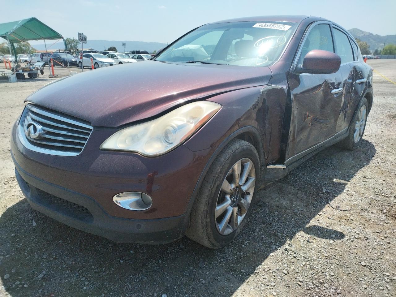 Photo 2 from auction – 2011 INFINITI EX35 BASE with VIN JN1AJ0HP1BM801800