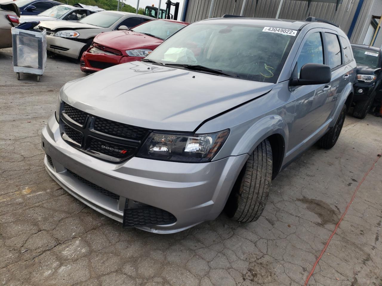 Photo 2 from auction – 2020 DODGE JOURNEY SE with VIN 3C4PDCAB3LT199301