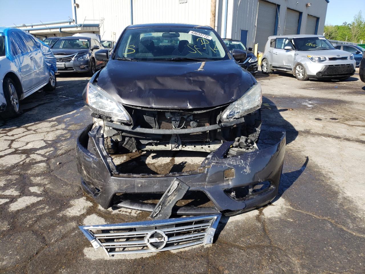 Photo 9 from auction – 2014 NISSAN SENTRA S with VIN 3N1AB7AP5EY254306