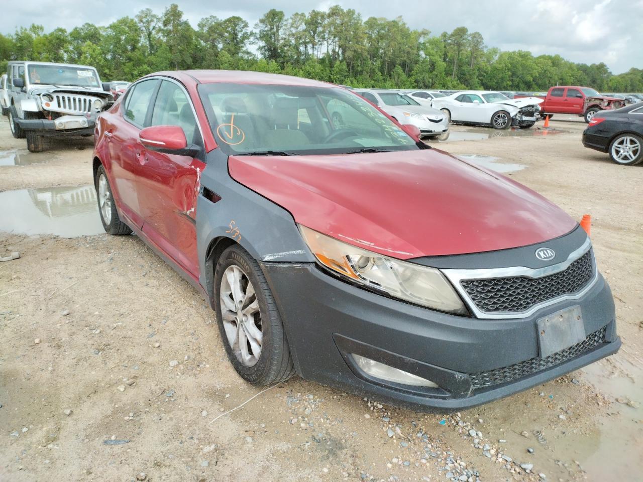 KIA OPTIMA LX 2012 with VIN 5XXGM4A70CG019494 - Photo from auction
