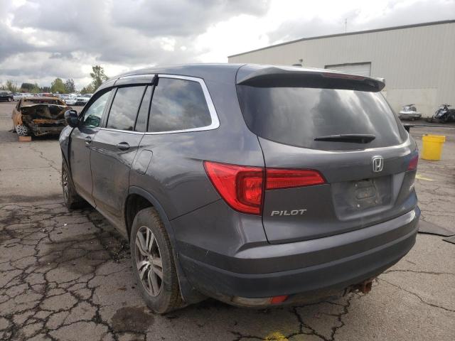 Photo 3 from auction – 2017 HONDA PILOT EXL with VIN 5FNYF6H54HB097849