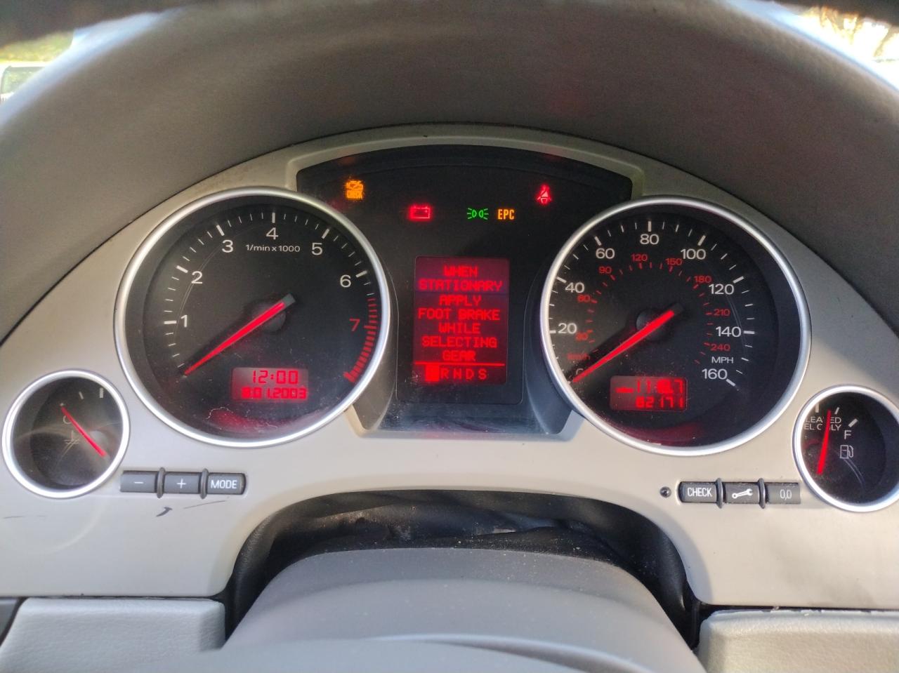 Photo 8 from auction – 2005 AUDI A4 QUATTRO with VIN WAUDT48H85K010875