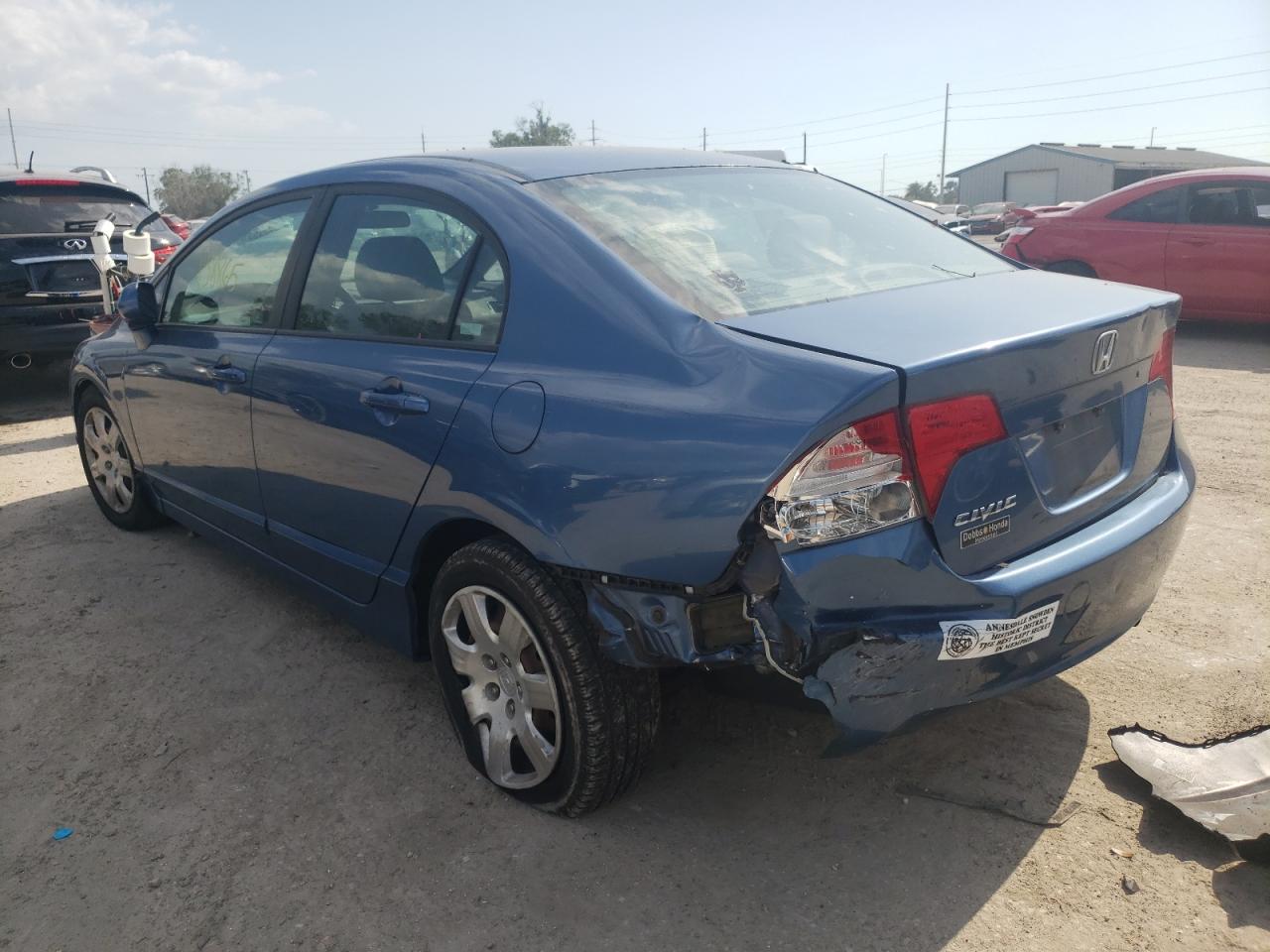 Photo 3 from auction – 2008 HONDA CIVIC LX with VIN 1HGFA16558L035970