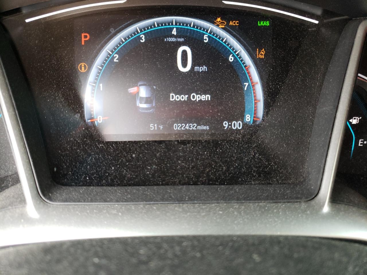Photo 8 from auction – 2020 HONDA CIVIC EX with VIN 19XFC1F38LE020355