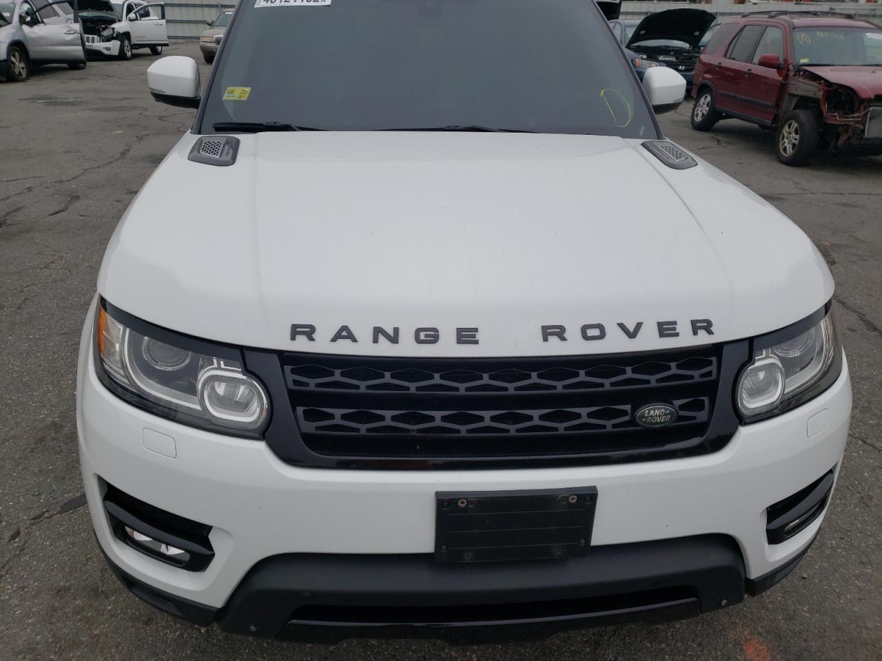Photo 9 from auction – 2014 LAND ROVER RANGE ROVE with VIN SALWR2WFXEA320346