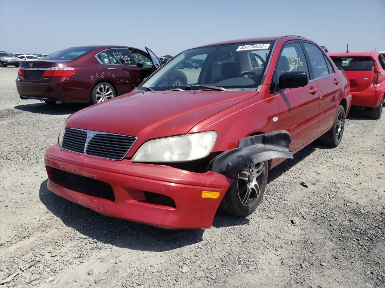 Photo 2 from auction – 2002 MITSUBISHI LANCER with VIN JA3AJ26E62U032087