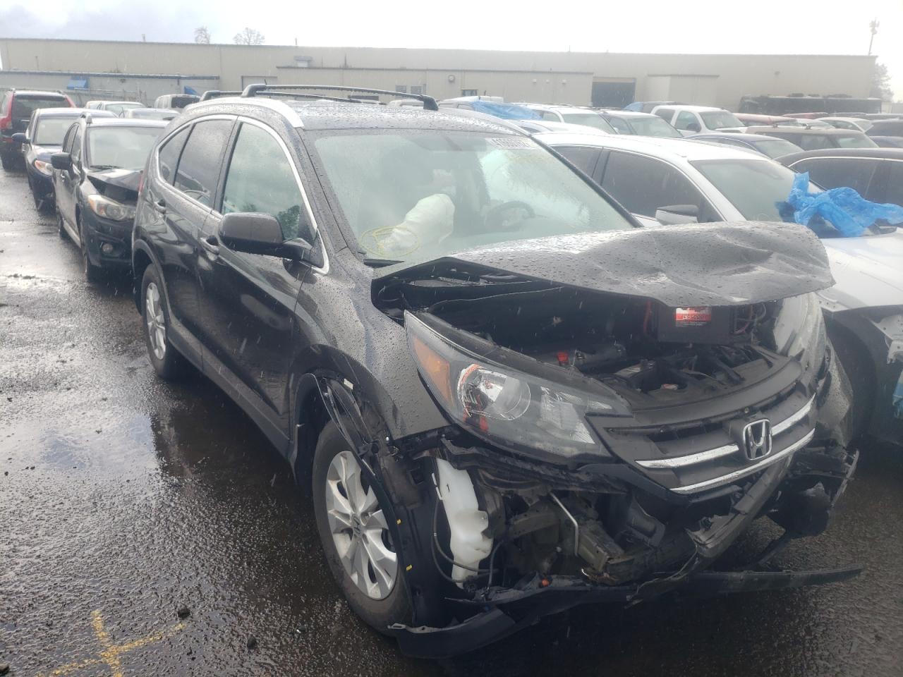 HONDA CR-V EXL 2014 with VIN 5J6RM4H72EL040164 - Photo from auction