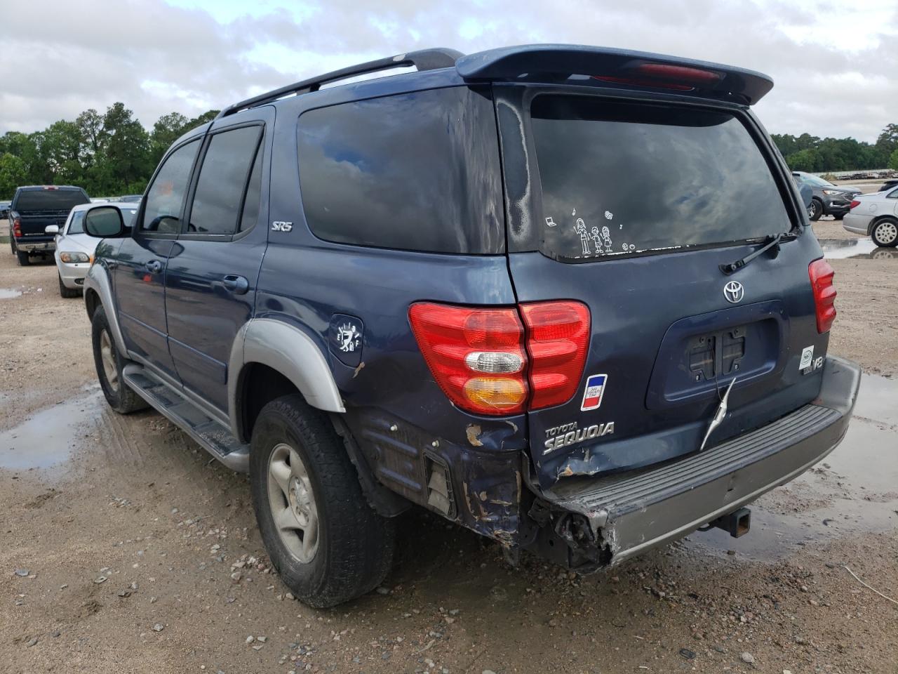 Photo 3 from auction – 2002 TOYOTA SEQUOIA SR with VIN 5TDZT34A92S090266