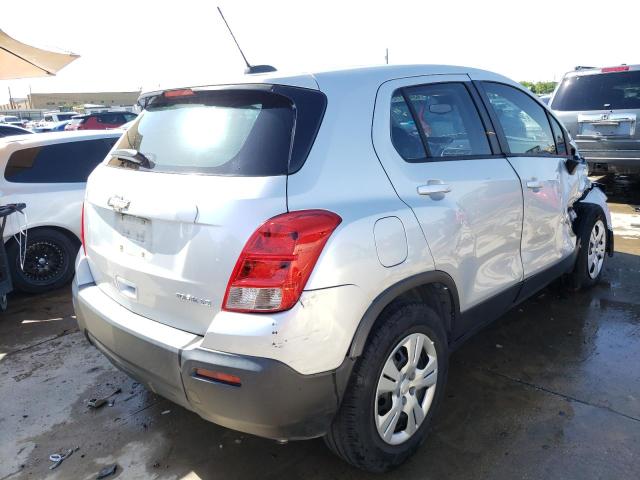 Photo 4 from auction – 2015 CHEVROLET TRAX LS with VIN KL7CJKSB0FB056731