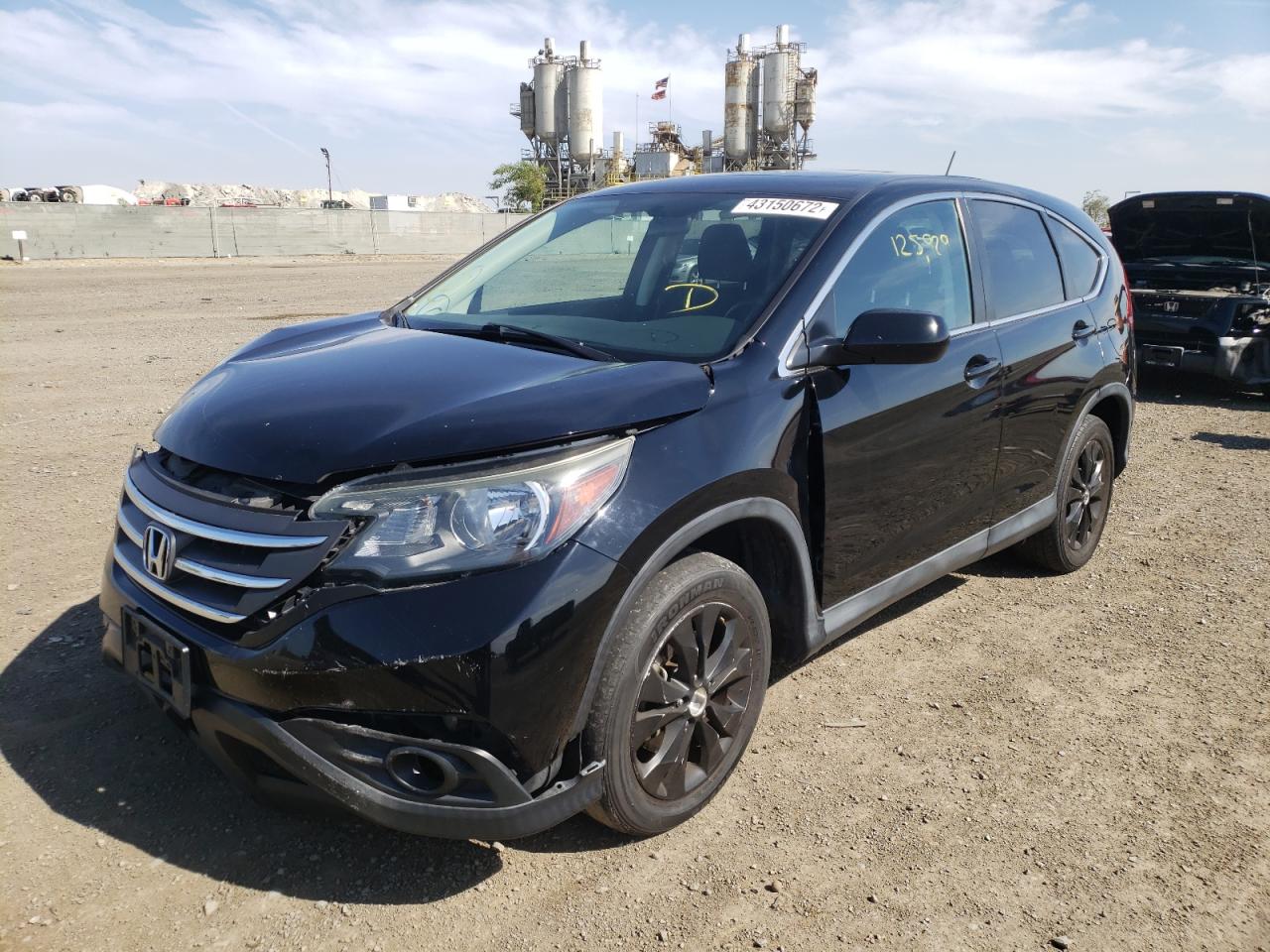 Photo 2 from auction – 2014 HONDA CR-V EX with VIN 2HKRM3H52EH546595