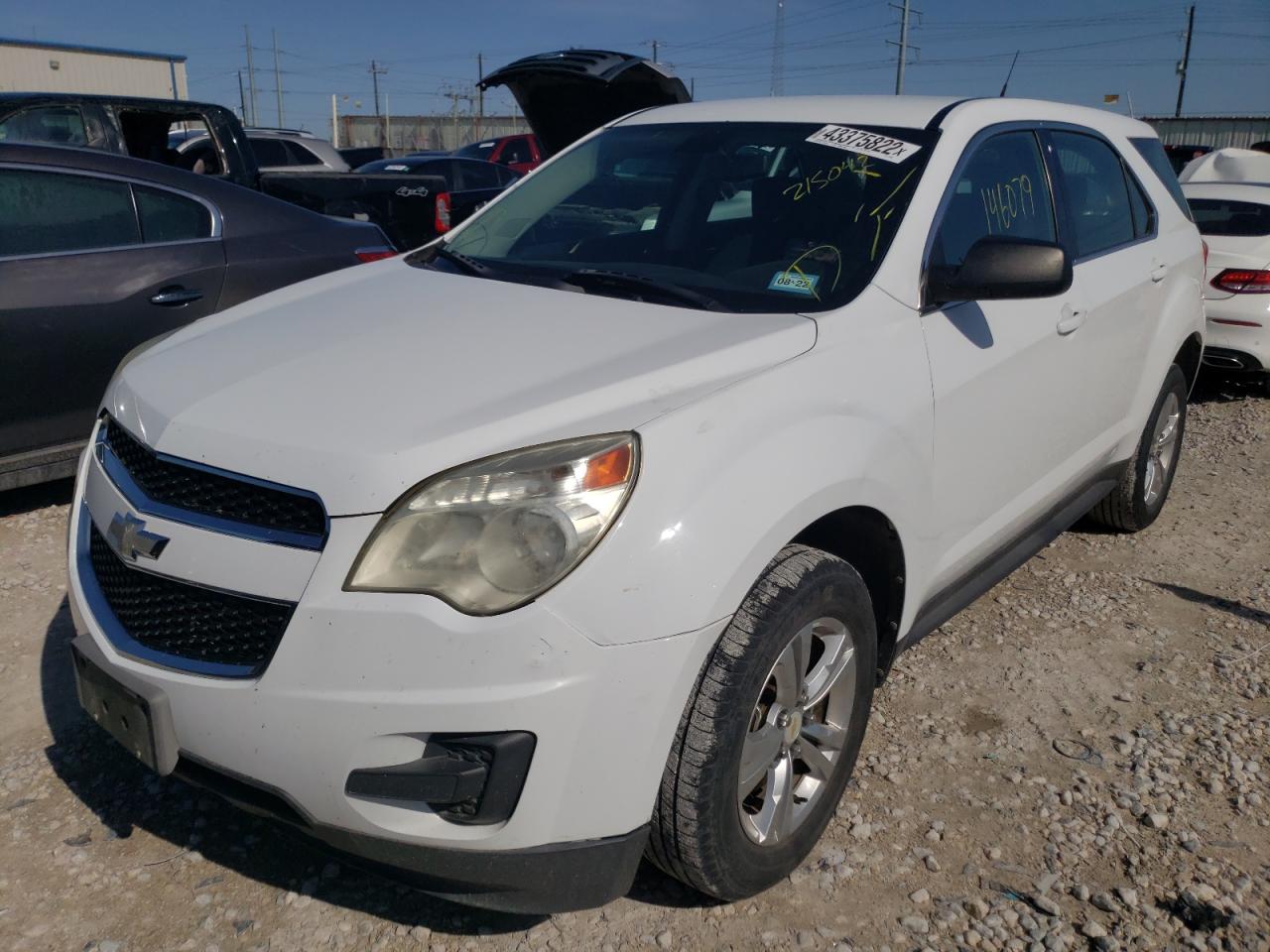 Photo 2 from auction – 2011 CHEVROLET EQUINOX LS with VIN 2CNALBEC4B6215042