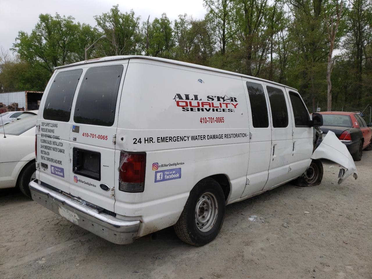Photo 4 from auction – 2003 FORD ECONOLINE with VIN 1FTRE14L23HA24504