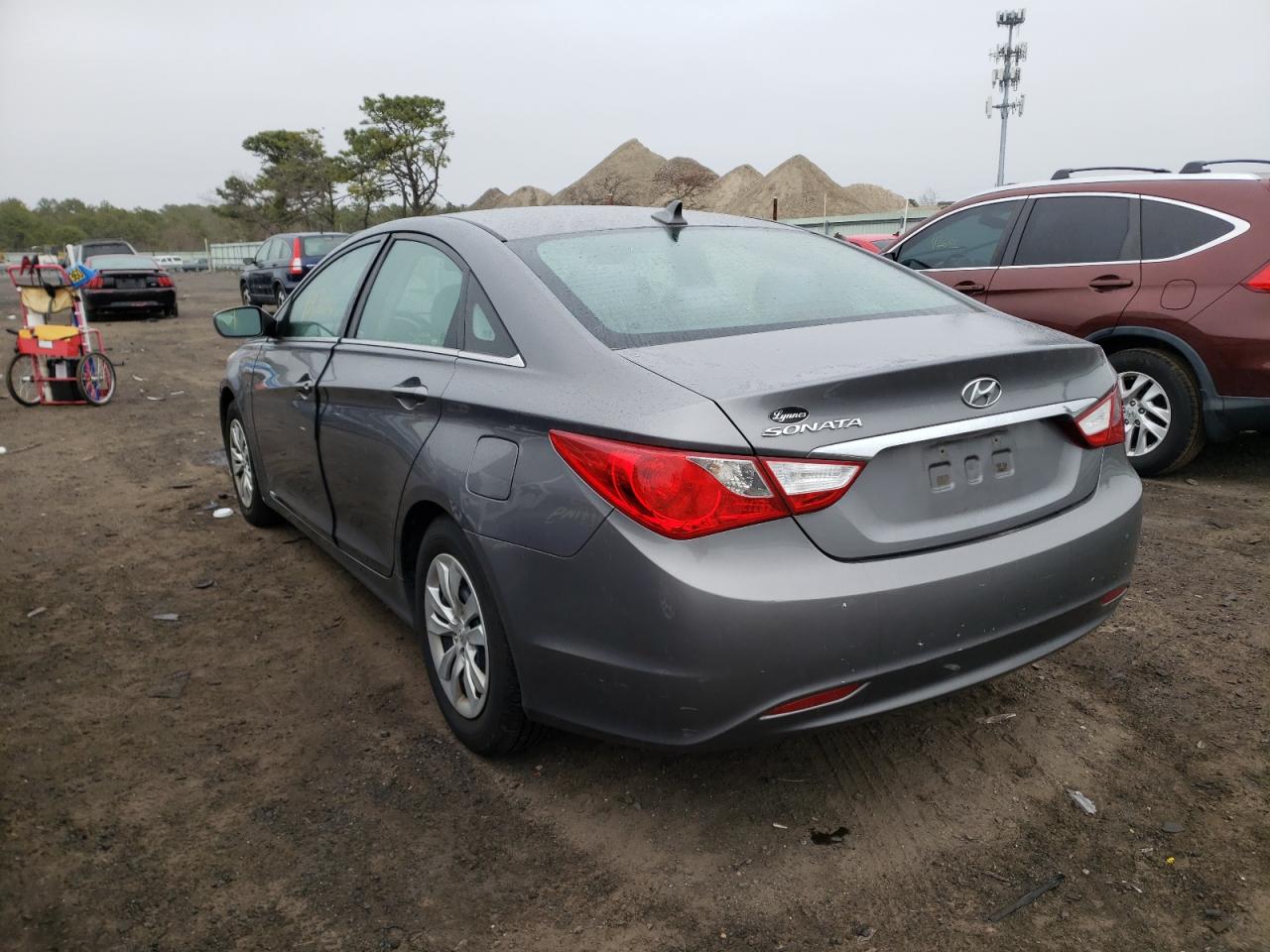 Photo 3 from auction – 2011 HYUNDAI SONATA GLS with VIN 5NPEB4AC0BH223838