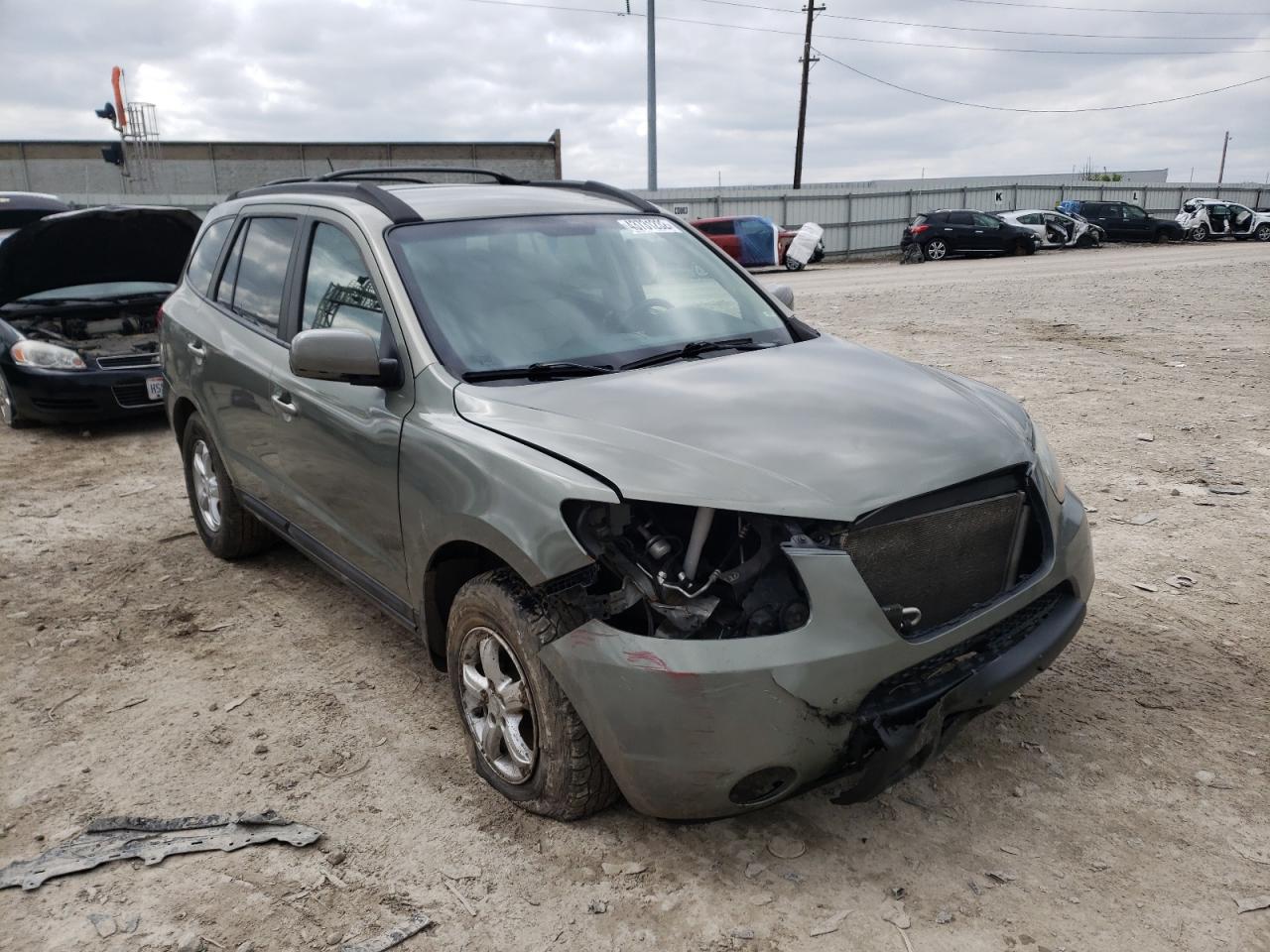Photo 9 from auction – 2008 HYUNDAI SANTA FE G with VIN 5NMSG13D78H211006