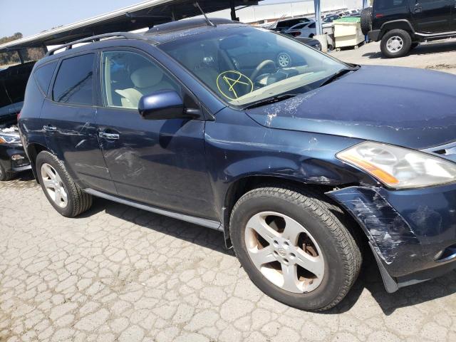 Photo 9 from auction – 2003 NISSAN MURANO SL with VIN JN8AZ08T33W122284