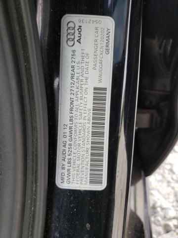 Photo 10 from auction – 2012 AUDI A6 PREMIUM with VIN WAUGGAFCXCN120202