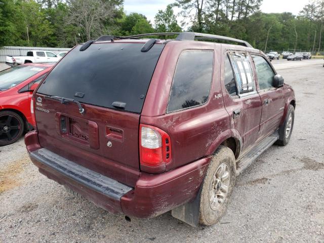 Photo 4 from auction – 2002 ISUZU RODEO S with VIN 4S2CK58W224342272