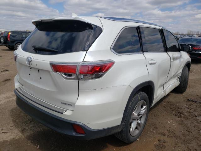 Photo 4 from auction – 2015 TOYOTA HIGHLANDER with VIN 5TDYKRFH5FS097359