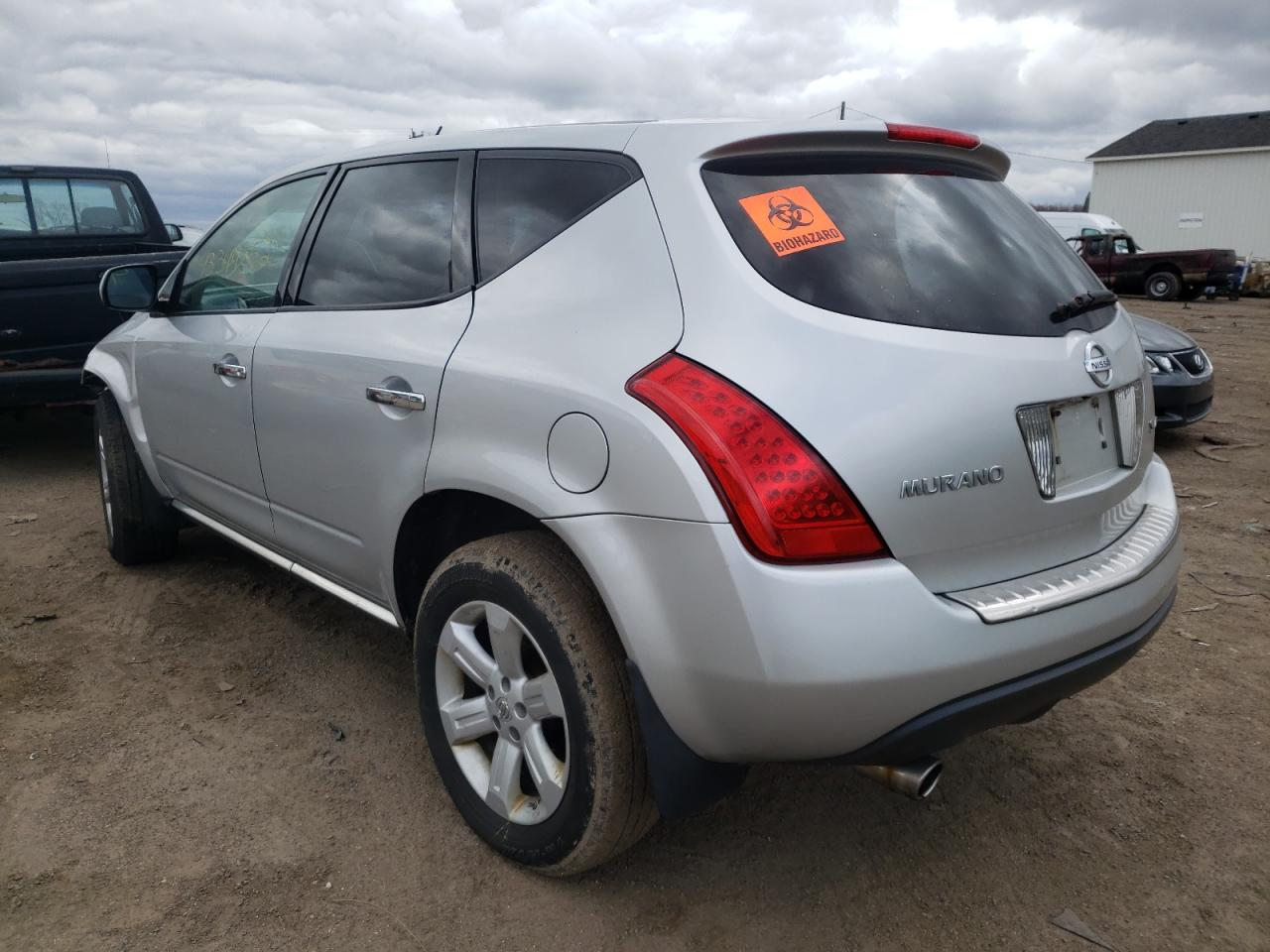 Photo 3 from auction – 2007 NISSAN MURANO SL with VIN JN8AZ08WX7W646953