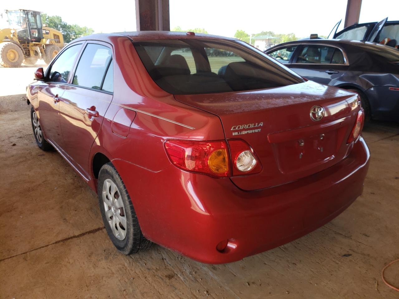 Photo 3 from auction – 2009 TOYOTA COROLLA BA with VIN JTDBL40E599023446