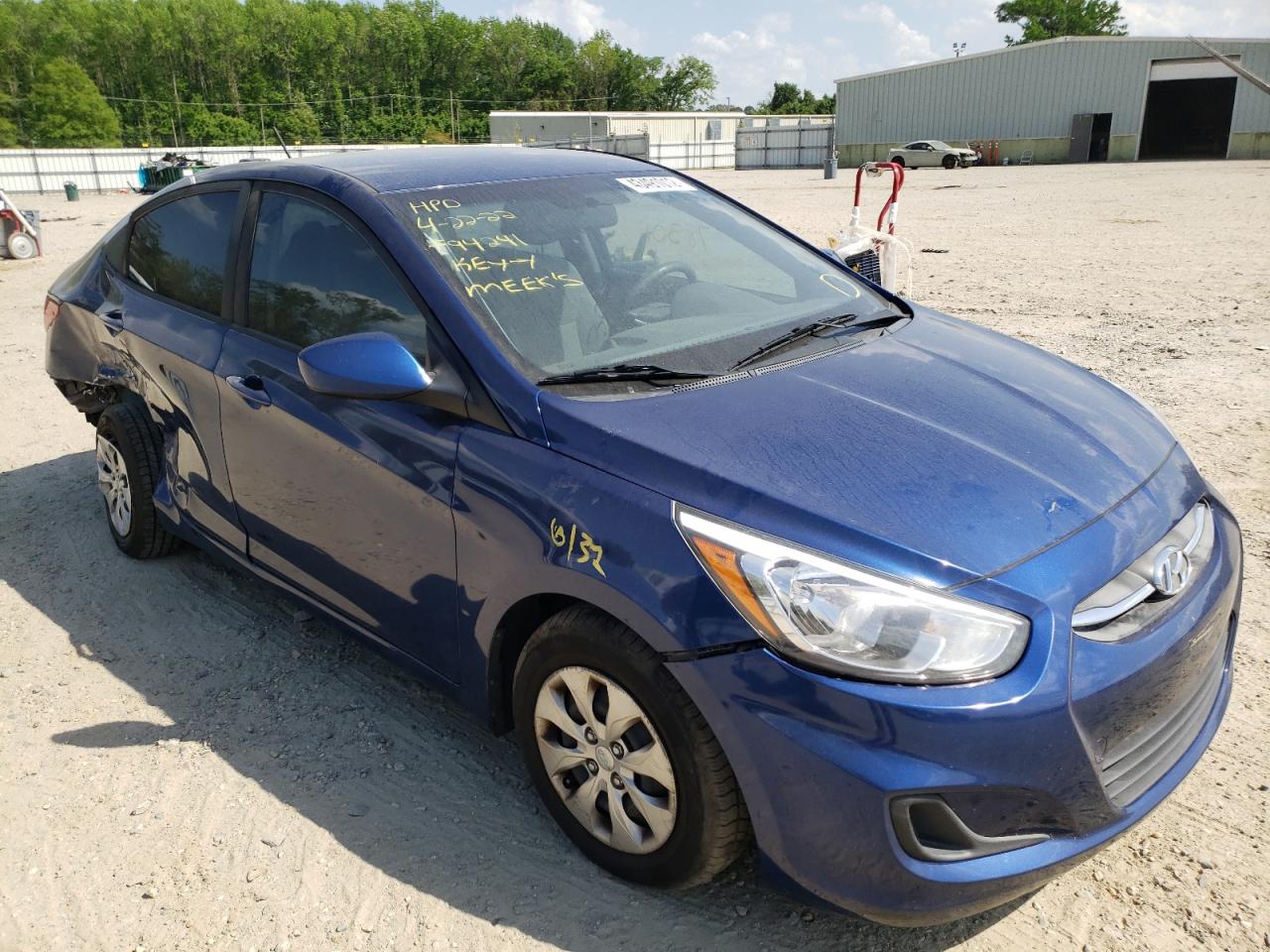 HYUNDAI ACCENT SE 2016 with VIN KMHCT4AE4GU107511 - Photo from auction