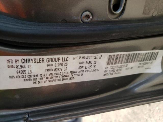 Photo 10 from auction – 2013 DODGE DART SXT with VIN 1C3CDFBA1DD233138