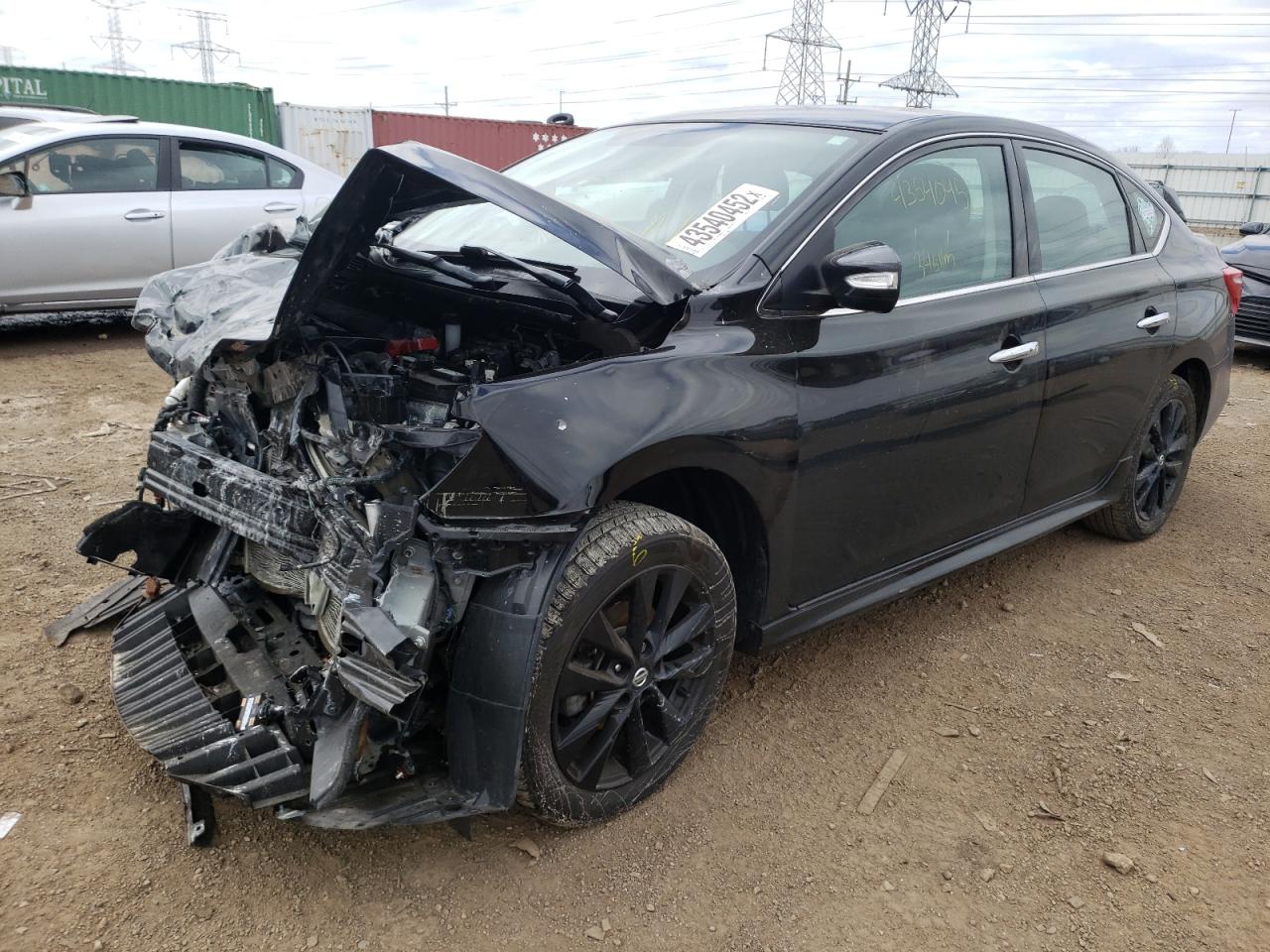 Photo 2 from auction – 2018 NISSAN SENTRA S with VIN 3N1AB7AP3JY237465