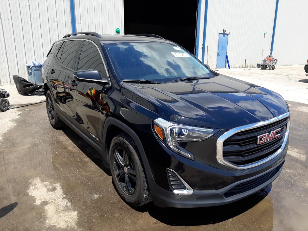 GMC TERRAIN SL 2018 with VIN 3GKALMEV8JL284445 - Photo from auction
