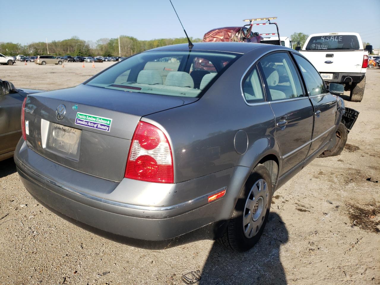 Photo 4 from auction – 2002 VOLKSWAGEN PASSAT GLS with VIN WVWPD63B02P436375