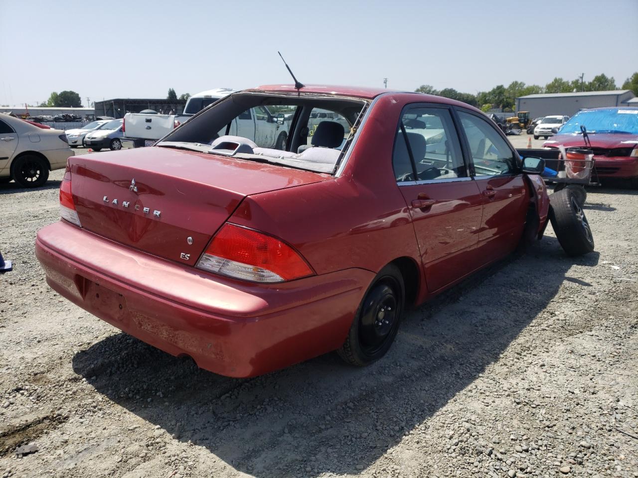 Photo 4 from auction – 2002 MITSUBISHI LANCER with VIN JA3AJ26E62U032087