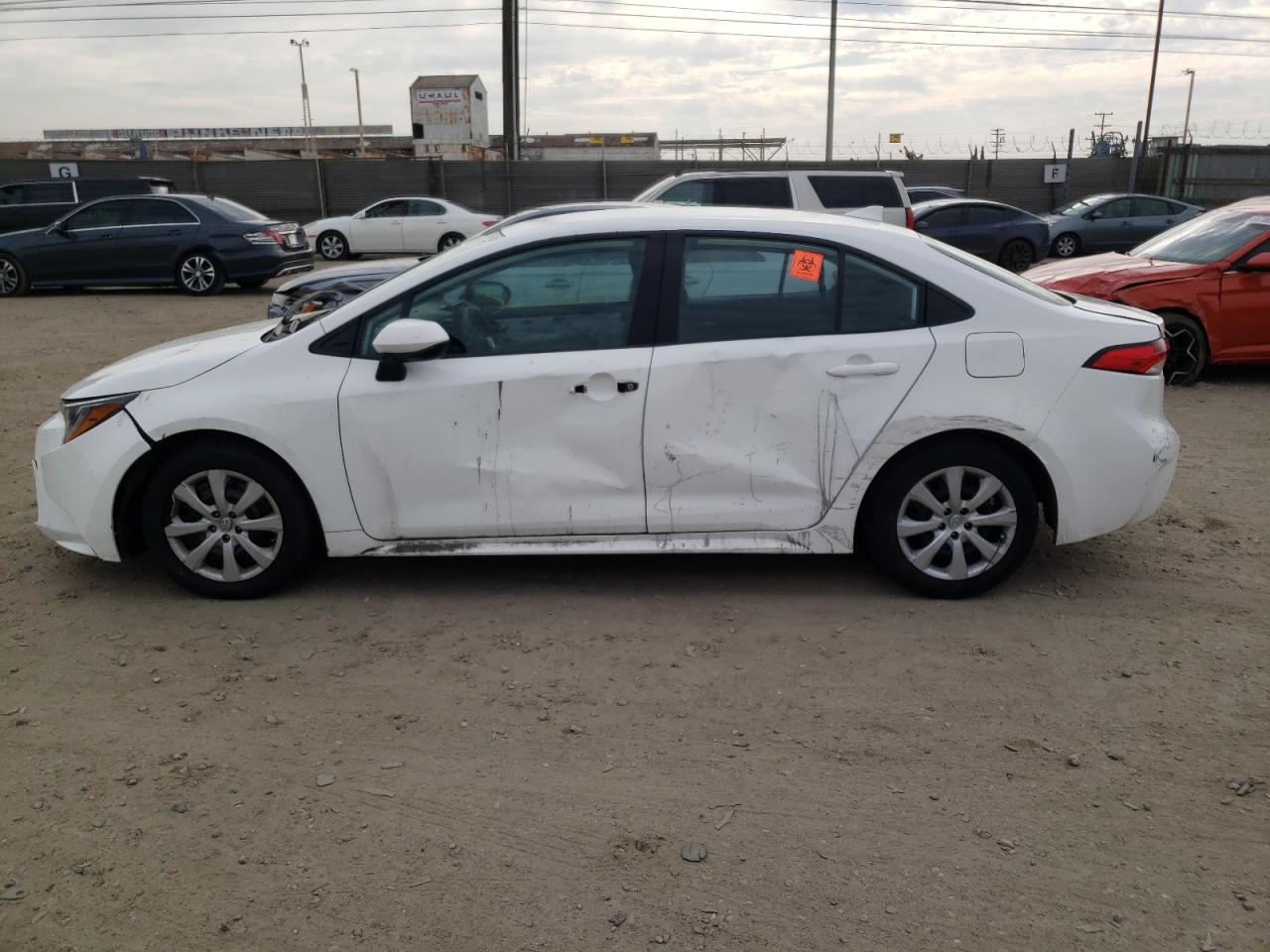 Photo 9 from auction – 2020 TOYOTA COROLLA LE with VIN 5YFEPRAE4LP116442