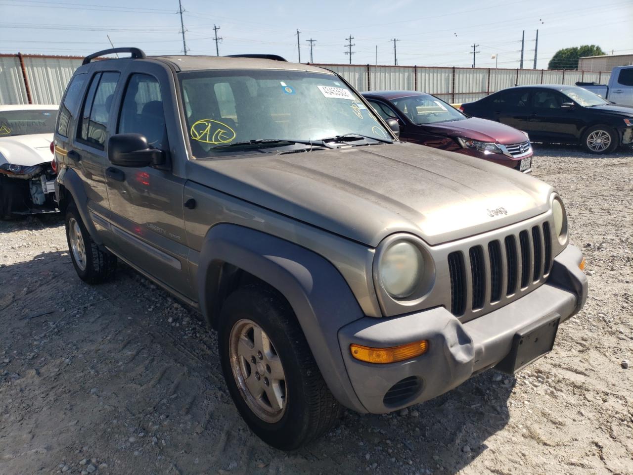 JEEP LIBERTY SP 2003 with VIN 1J4GK48K73W602718 - Photo from auction