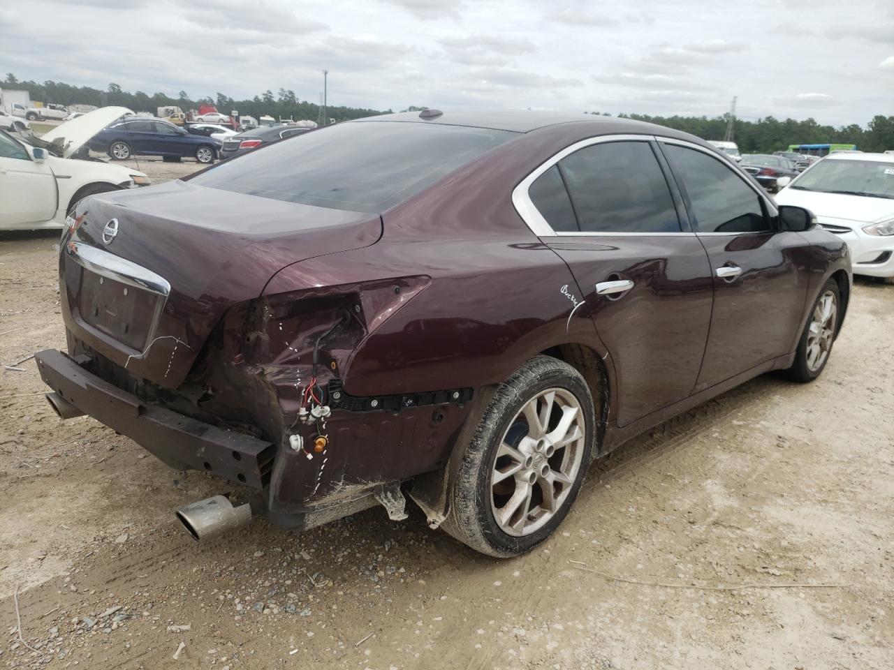 Photo 4 from auction – 2014 NISSAN MAXIMA S with VIN 1N4AA5AP8EC439999