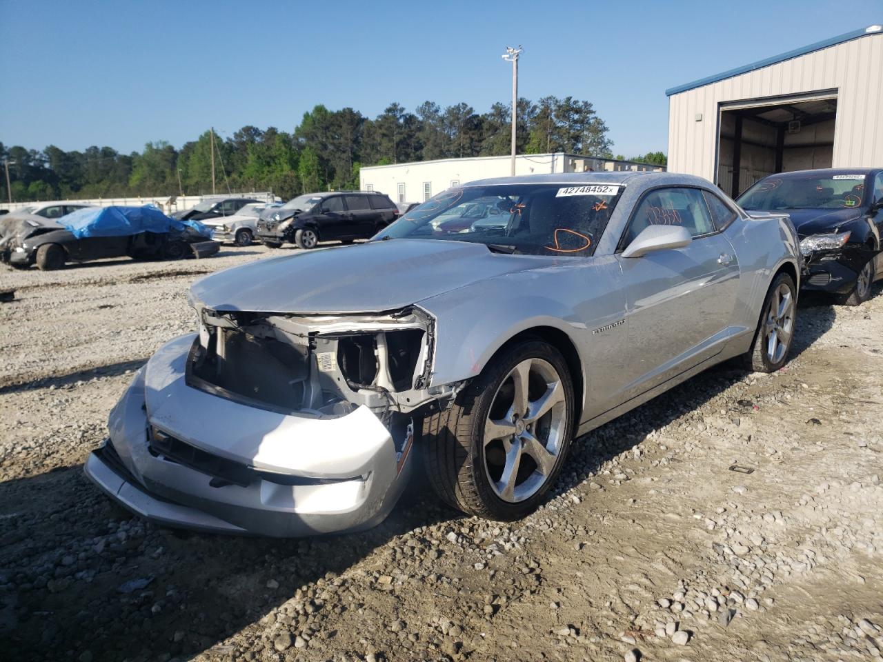 Photo 2 from auction – 2014 CHEVROLET CAMARO LT with VIN 2G1FB1E34E9269007