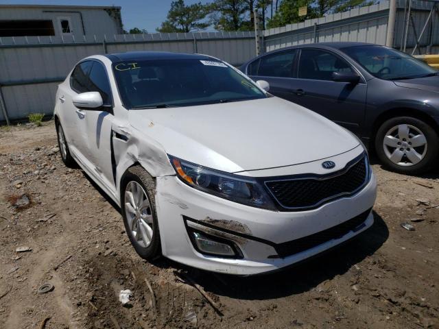 KIA OPTIMA EX 2014 with VIN 5XXGN4A74EG347632 - Photo from auction