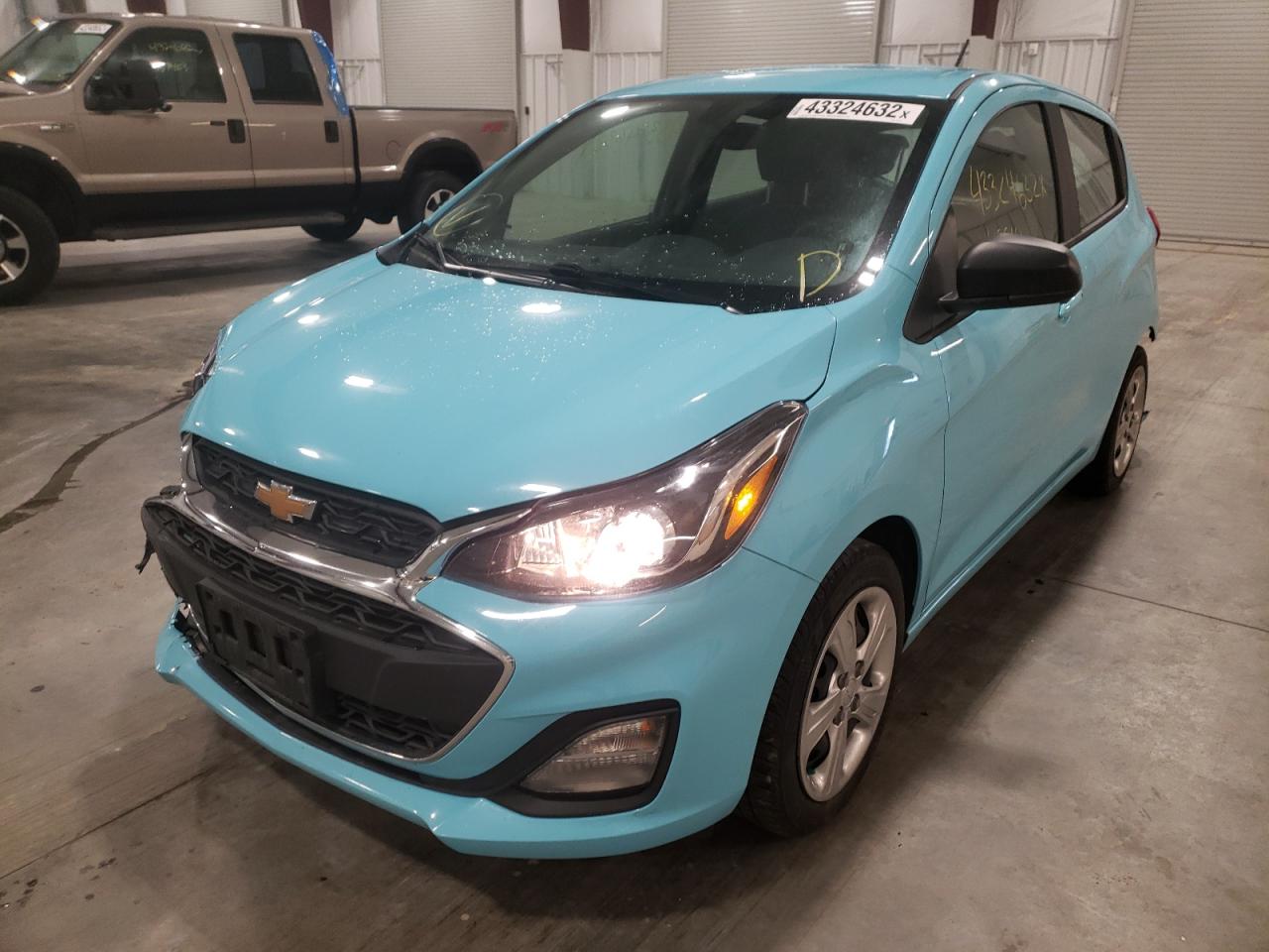 Photo 2 from auction – 2021 CHEVROLET SPARK LS with VIN KL8CB6SA3MC741577